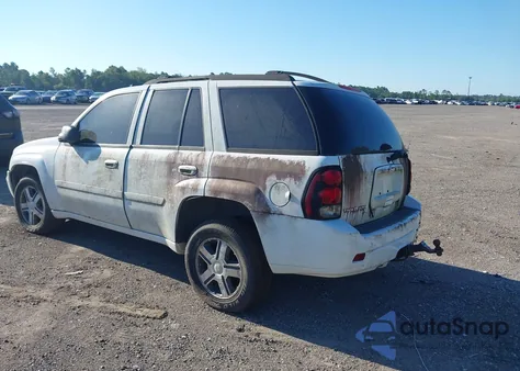 2007 Chevrolet Trailblazer Lt из США, поврежденный, VIN 1GNDT13S272281557